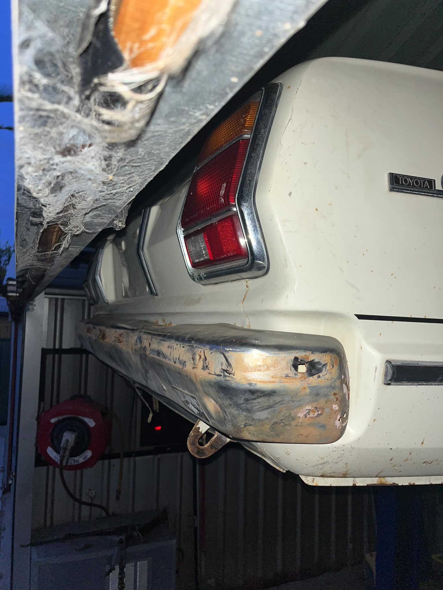 MX36 Cressida rear bumper on MX32